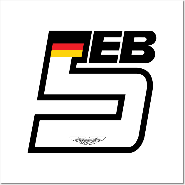 Sebastian Vettel 5 Wall Art by FinnickArrow